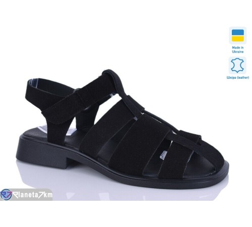 Босоніжки жіночі на літо (6 пар р.37-42) чорний  "LIKA"