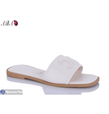 Шлепки жіночі на літо (8 пар р.36-41) бежевий  "Aba"