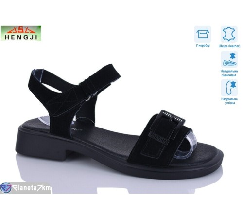 Босоніжки жіночі на літо (8 пар р.36-41) чорний  "HENGJI-ELENA"