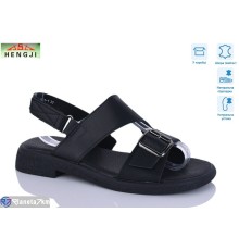 Босоніжки жіночі на літо (8 пар р.36-41) чорний  "HENGJI-ELENA"