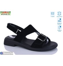Босоніжки жіночі на літо (8 пар р.36-41) чорний  "HENGJI-ELENA"