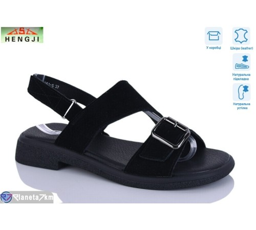Босоніжки жіночі на літо (8 пар р.36-41) чорний  "HENGJI-ELENA"