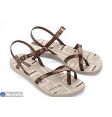 Босоніжки жіночі на літо (12 пар р.36-42) коричневий  "FABIO"