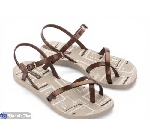 Босоніжки жіночі на літо (12 пар р.36-42) коричневий  "FABIO"