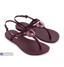 Босоніжки жіночі на літо (12 пар р.36-42) бордовий  "FABIO"