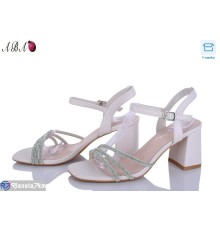 Босоніжки жіночі на літо (8 пар р.36-40) бежевий  "Aba"