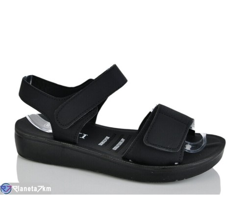 Босоніжки жіночі на літо (8 пар р.36-41) чорний  "LYLY"