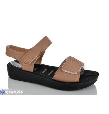 Босоніжки жіночі на літо (8 пар р.36-41) коричневий  "LYLY"