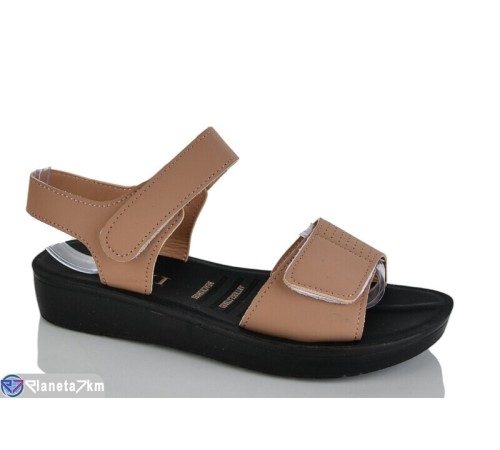 Босоніжки жіночі на літо (8 пар р.36-41) коричневий  "LYLY"