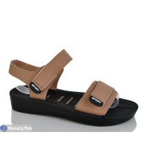 Босоніжки жіночі на літо (8 пар р.36-41) коричневий  "LYLY"