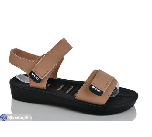 Босоніжки жіночі на літо (8 пар р.36-41) коричневий  "LYLY"