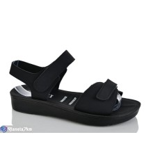 Босоніжки жіночі на літо (8 пар р.36-41) чорний  "LYLY"