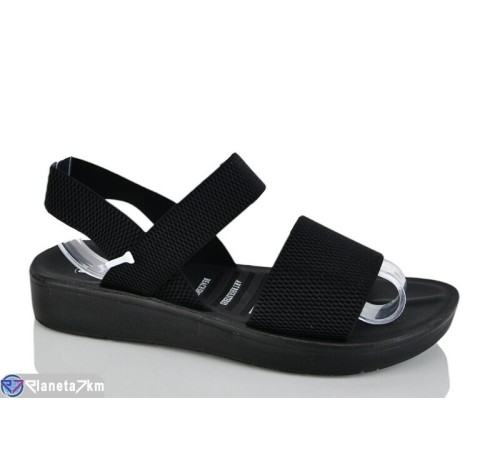 Босоніжки жіночі на літо (8 пар р.36-41) чорний  "LYLY"