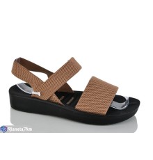 Босоніжки жіночі на літо (8 пар р.36-41) коричневий  "LYLY"