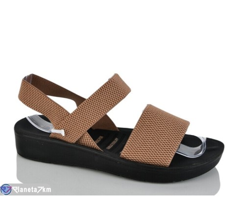 Босоніжки жіночі на літо (8 пар р.36-41) коричневий  "LYLY"