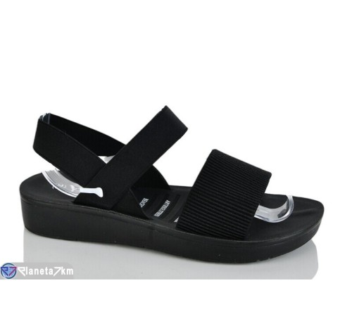 Босоніжки жіночі на літо (8 пар р.36-41) чорний  "LYLY"