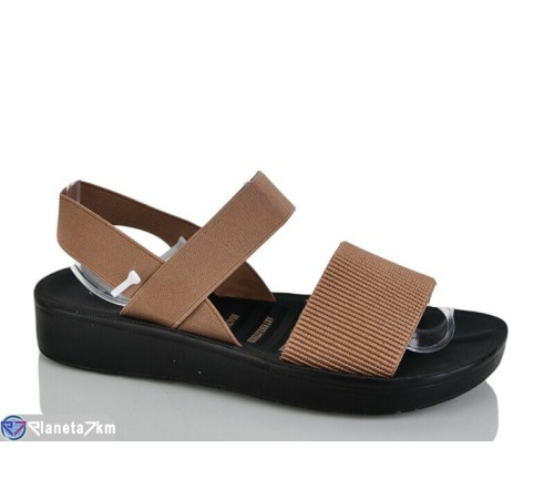 Босоніжки жіночі на літо (8 пар р.36-41) коричневий  "LYLY"