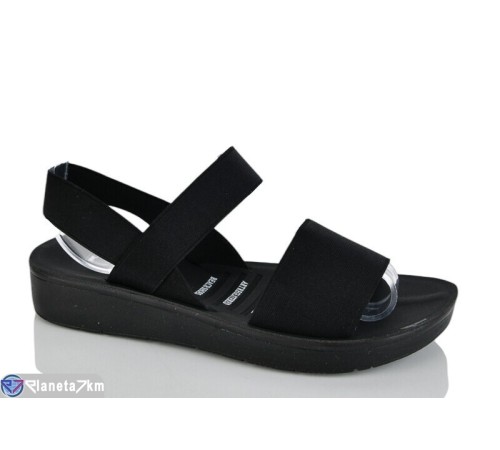 Босоніжки жіночі на літо (8 пар р.36-41) чорний  "LYLY"