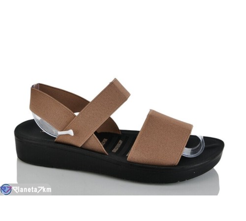 Босоніжки жіночі на літо (8 пар р.36-41) коричневий  "LYLY"