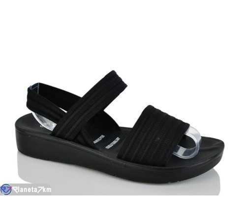 Босоніжки жіночі на літо (8 пар р.36-41) чорний  "LYLY"