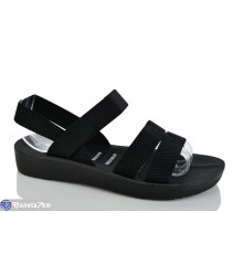 Босоніжки жіночі на літо (8 пар р.40-43) чорний  "LYLY"