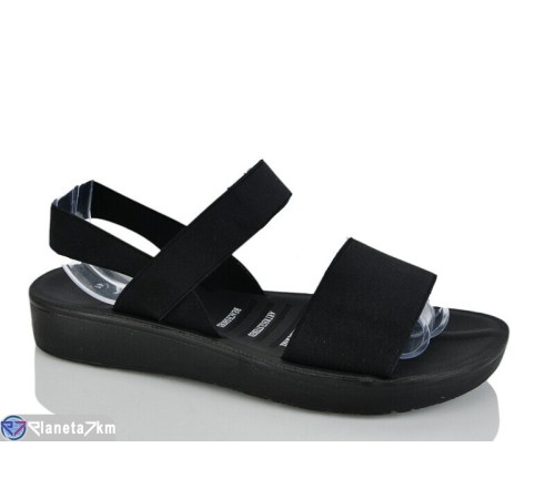 Босоніжки жіночі на літо (8 пар р.40-43) чорний  "LYLY"