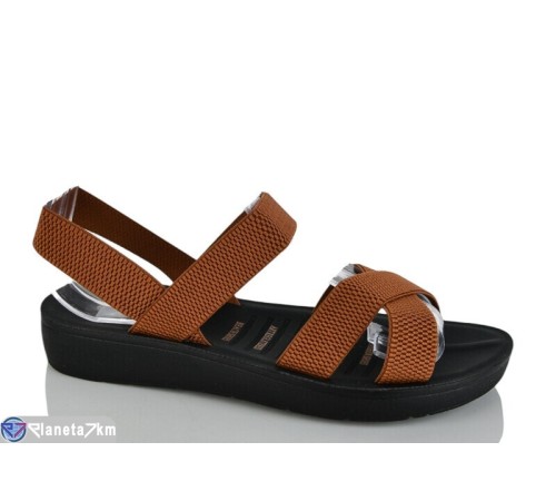 Босоніжки жіночі на літо (8 пар р.40-43) коричневий  "LYLY"