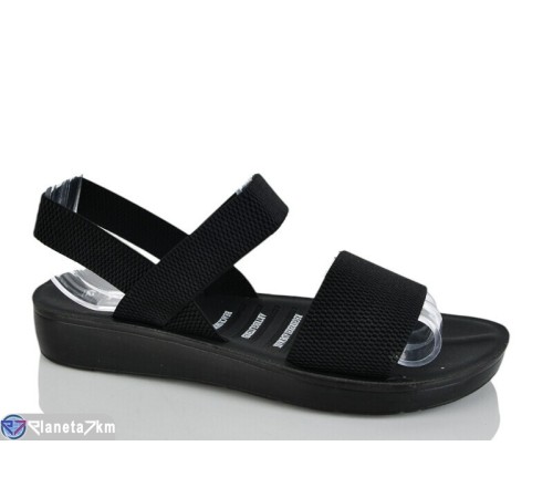 Босоніжки жіночі на літо (8 пар р.40-43) чорний  "LYLY"