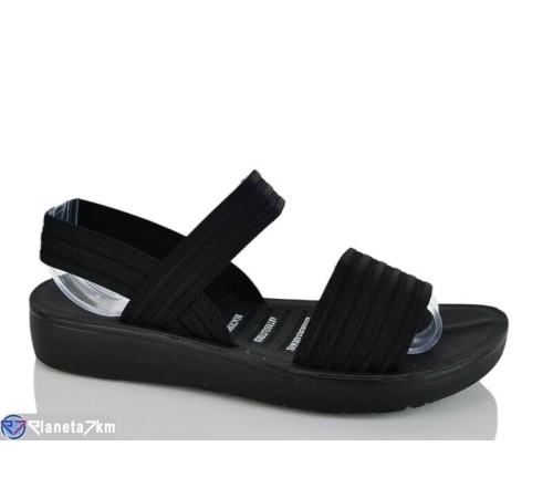 Босоніжки жіночі на літо (8 пар р.40-43) чорний  "LYLY"