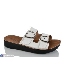 Шлепки жіночі на літо (8 пар р.36-41) білий  "LYLY"