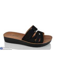 Шлепки жіночі на літо (8 пар р.36-41) чорний  "LYLY"