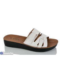 Шлепки жіночі на літо (8 пар р.36-41) білий  "LYLY"