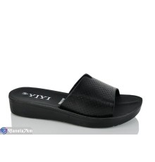 Шлепки жіночі на літо (8 пар р.36-41) чорний  "LYLY"