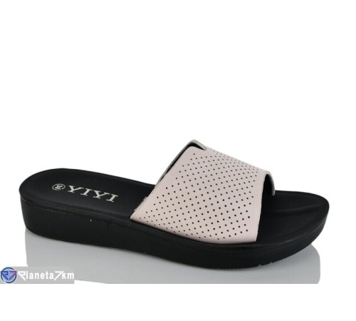 Шлепки жіночі на літо (8 пар р.36-41) бежевий  "LYLY"