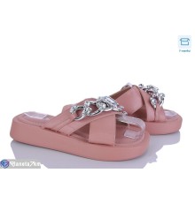 Шлепки жіночі на літо (8 пар р.36-41) рожевий  "HoRIK"