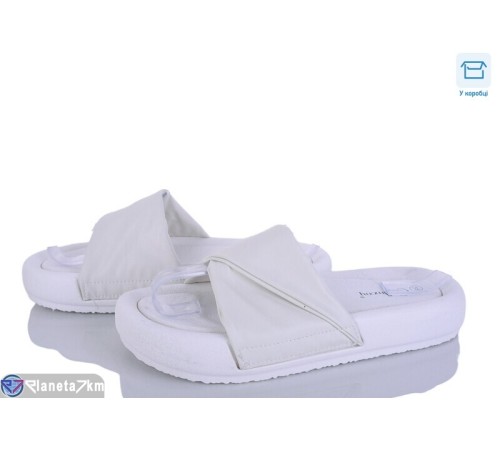 Шлепки жіночі на літо (8 пар р.36-41) білий  "HoRIK"