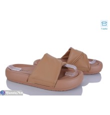 Шлепки жіночі на літо (8 пар р.36-41) коричневий  "HoRIK"