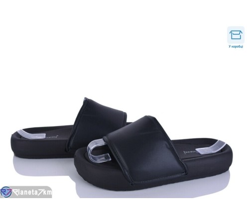 Шлепки жіночі на літо (8 пар р.36-41) чорний  "HoRIK"