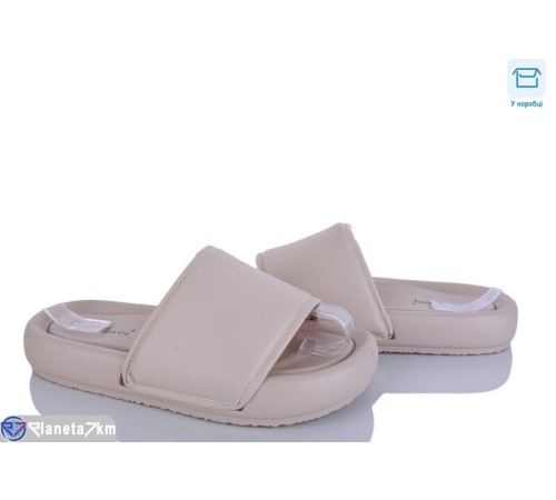 Шлепки жіночі на літо (8 пар р.36-41) бежевий  "HoRIK"