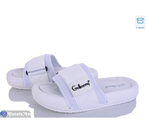 Шлепки жіночі на літо (8 пар р.36-41) білий  "HoRIK"