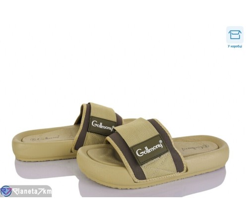 Шлепки жіночі на літо (8 пар р.36-41) хакі  "HoRIK"