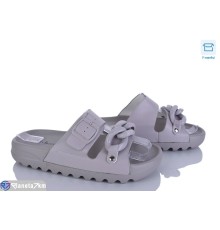 Шлепки жіночі на літо (8 пар р.36-41) сірий  "HoRIK"