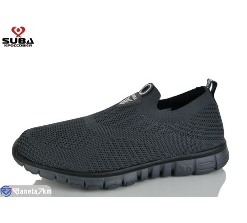 Кросівки чоловічі на літо (8 пар р.41-46) сірий  "SUBA"
