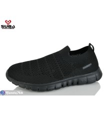 Кросівки чоловічі на літо (8 пар р.41-46) чорний  "SUBA"