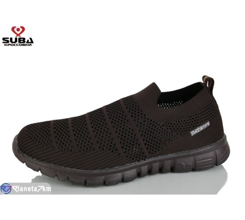 Кросівки чоловічі на літо (8 пар р.41-46) коричневий  "SUBA"