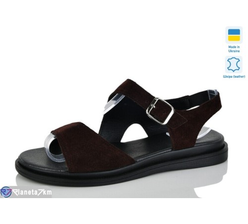Босоніжки жіночі на літо (6 пар р.36-40) коричневий  "Marmilad"