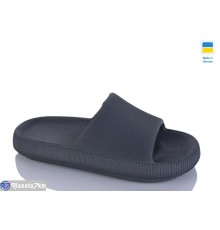 Шлепки жіночі на літо (6 пар р.36-41) сірий  "LUCKY"