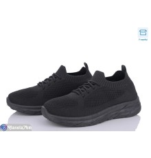 Кросівки жіночі на літо (8 пар р.36-41) чорний  "Normashoes"