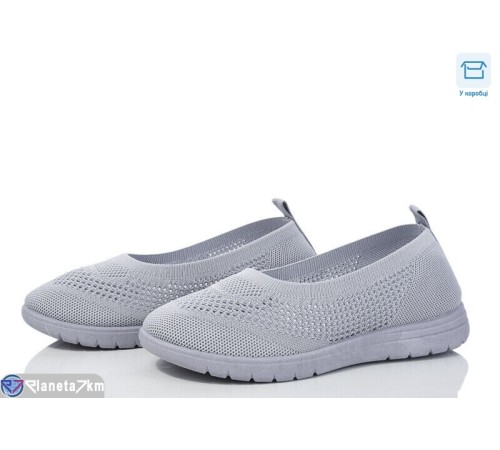 Сліпони жіночі на літо (8 пар р.36-41) сірий  "Normashoes"
