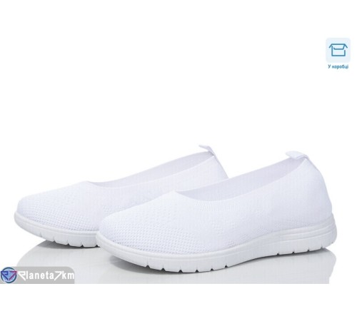 Сліпони жіночі на літо (8 пар р.36-41) білий  "Normashoes"